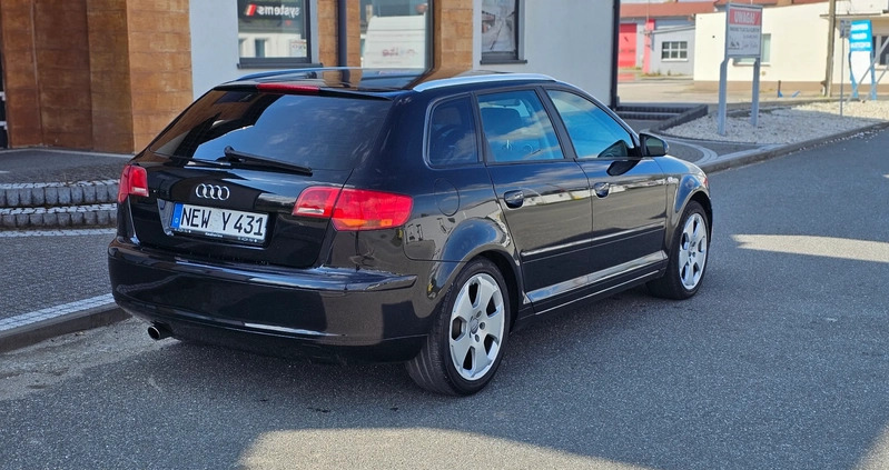 Audi A3 cena 18900 przebieg: 161000, rok produkcji 2007 z Opole małe 137